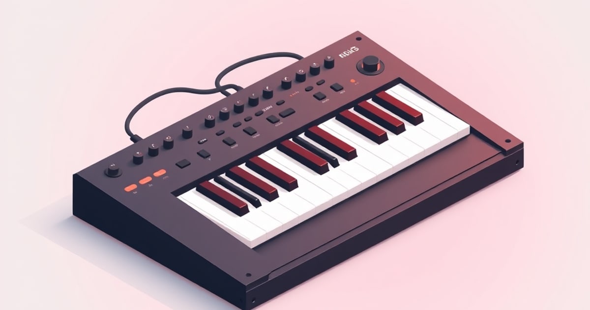A computer keyboard